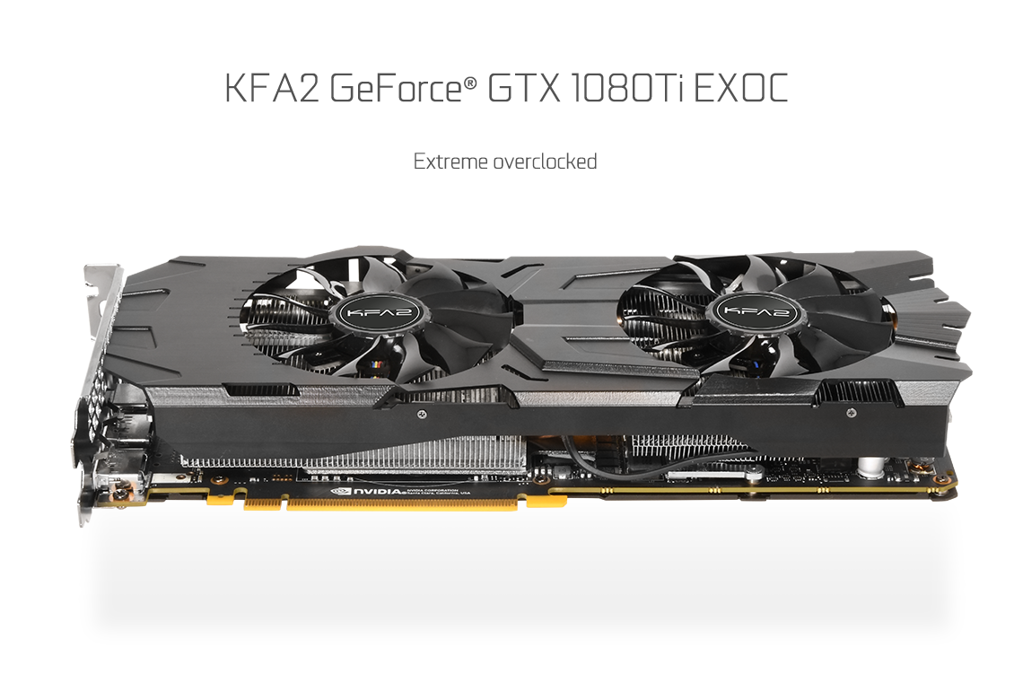 KFA2 GeForce® GTX 1080 Ti EXOC - Graphics Card