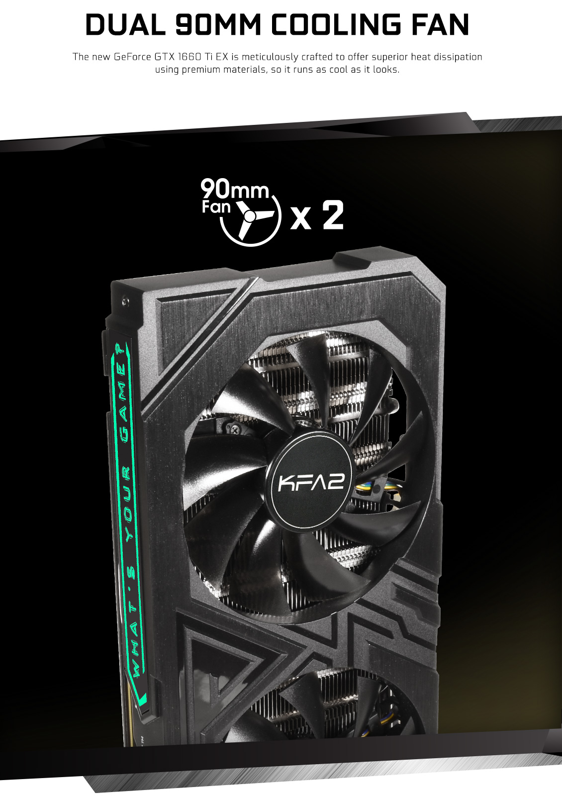 KFA2 GeForce® GTX 1660 Ti EX (1-Click 